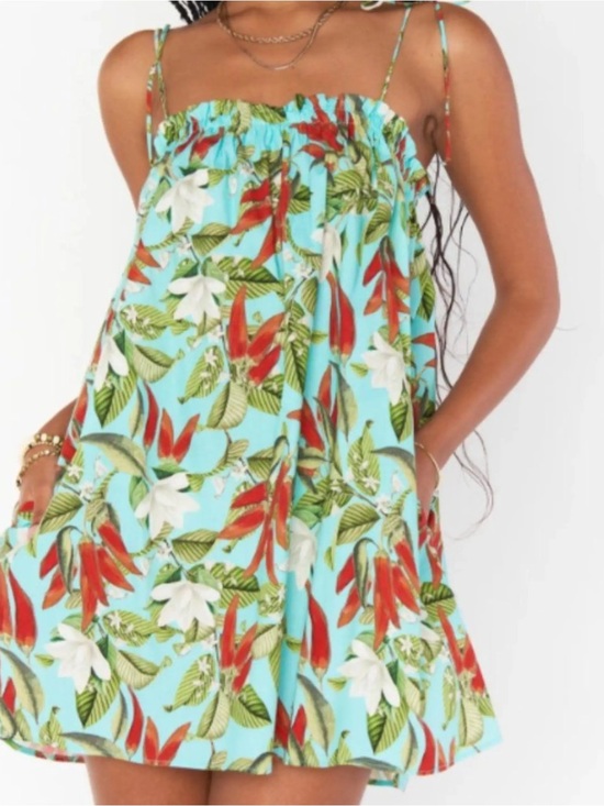 Show Me Your MuMu Dresses & Skirts - Show Me Your Mumu Angel Mini dress in Spicy Pepper